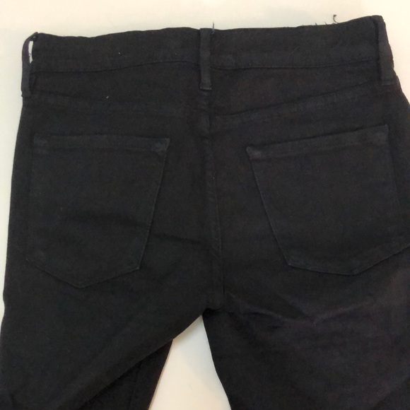 Frame black ripped le Skinny de Jeanne - Picture 5 of 5